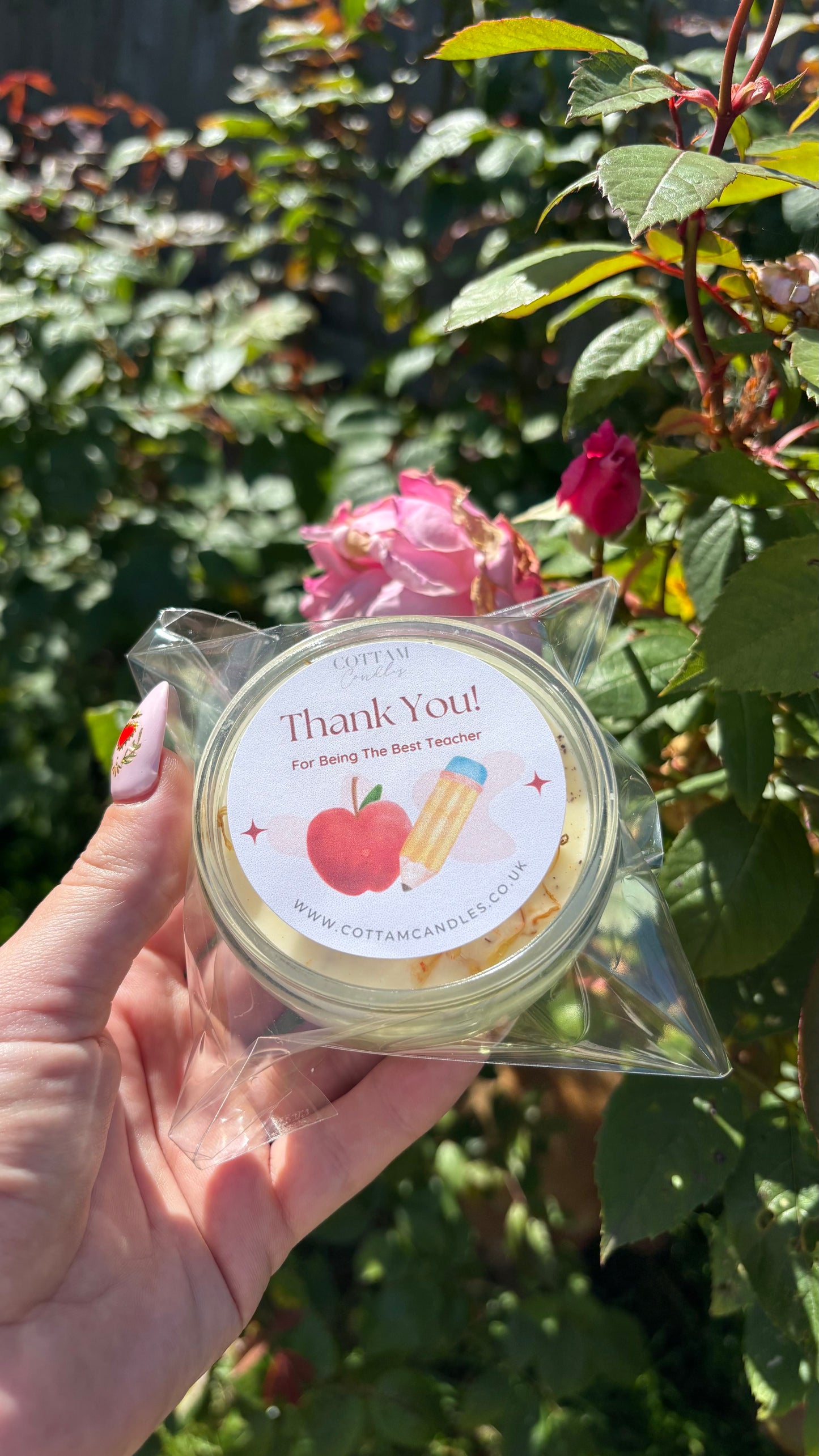 Teacher Ramekin Candles
