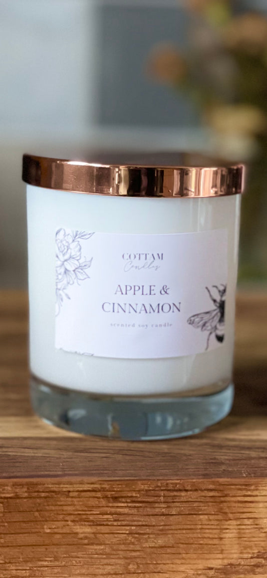 Round Glass Soy Candle